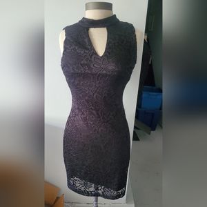 Perfect Little Black Dress.  NWT BCX lace dress